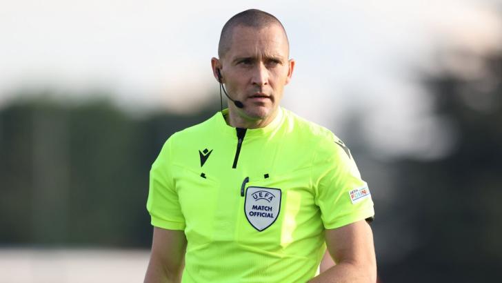 Danish referee Mads-Kristoffer Kristoffersen